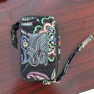 Vera Bradley Colorful Patterned Wristlet
